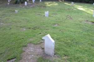 Cimetière militaire franco-allemand Guebwiller (Alsace) après profanation Deutsch-französischer Soldatenfriedhof Guebwiller (Elsass) nach der Schändung