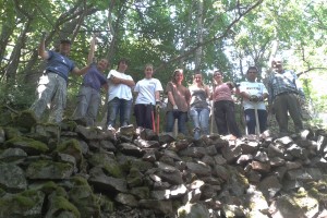 Chantier jeunes de Wattwiller - juillet 2013