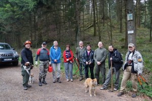 Le groupe presqu'au complet