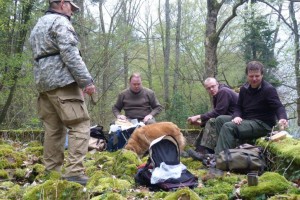 Repas sur le toit du "restaurant" Tanzplatz